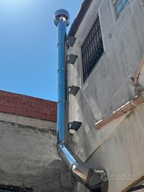 Canna fumaia - tubi acciaio inox