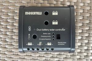 Moscatelli Duo battery solar charger
