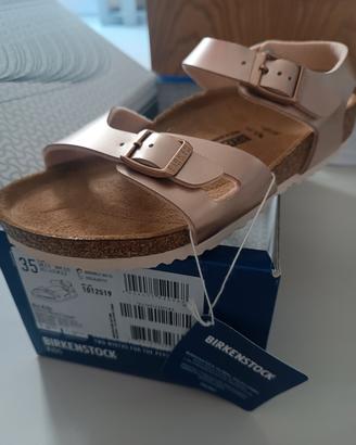 Birkenstock rosa NUOVE CON ETICHETTA n. 35
