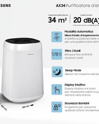 Purificatore D'aria Samsung  AX3300
