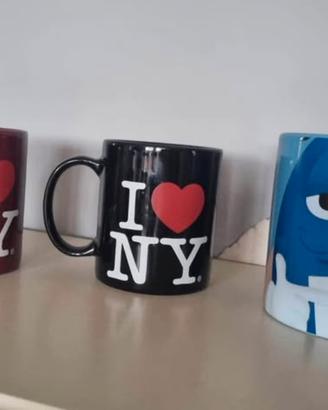 Tazze m&m’s e New York.