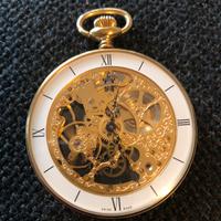 Orologio da taschino scheletrato Elcar