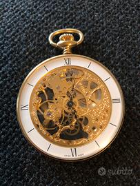 Orologio da taschino scheletrato Elcar