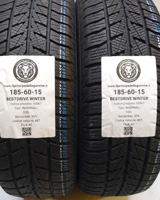 2 GOMME 185 60 15 BESTDRIVE A55967