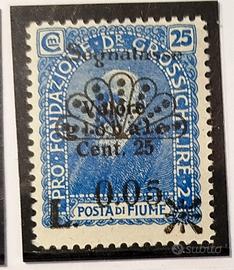 francobolli Fiume 1921
