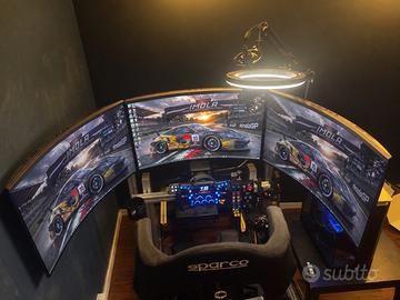 Postazione sim racing completa simucube 3 pro