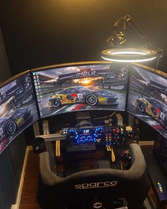 Postazione sim racing completa simucube 3 pro