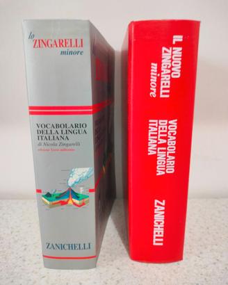 2 Vocabolari "Lo Zingarelli Minore" Zanichelli