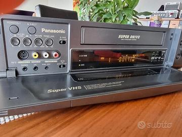 LETTORE SUPER VHS LETTORE SVHS S-VHSC JVC HIFI+TEL