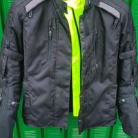 Giacca moto OJ donna L doppio strato + cerata