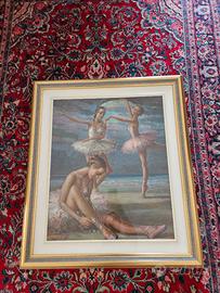Quadro "Ballerine" di Silvio Crespi