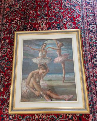 Quadro "Ballerine" di Silvio Crespi