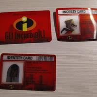 INCREDICARD identity card 3D olografiche Gli Incr