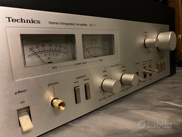 Amplificatore e giradischi Technics