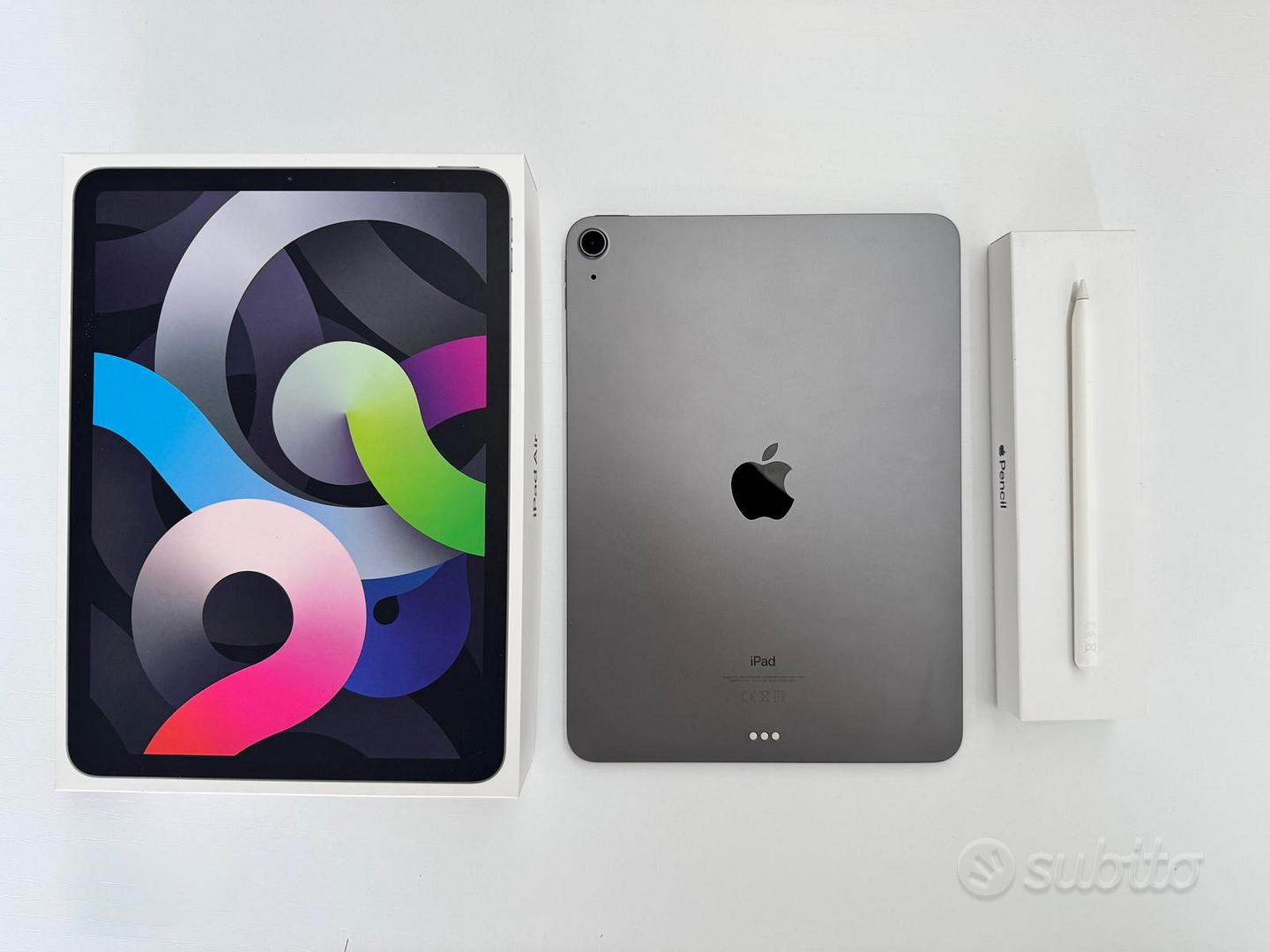 iPad Air 4 256GB Wi-Fi + Apple Pencil 2 - Informatica In vendita a