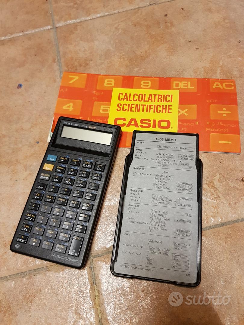 Calcolatrice scientifica Vintage TI-68 Texas Instr - Informatica In vendita  a Cuneo