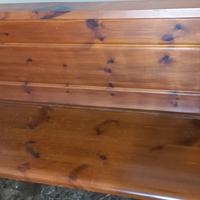 Panca con vano contenitore 