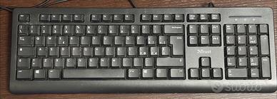 Tastiera Trust USB per PC - Buon feedback tattile