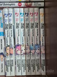 Re zero manga cofanetto 1 e 2+vol 1 truth of zero