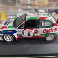 Toyota Corolla Wrc Modellino Scala 1/43