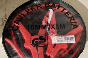 Cavi batteria auto 16mm x 3 mt