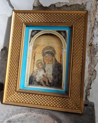 Cornice in legno Vintage Intagliata Barocca Oro