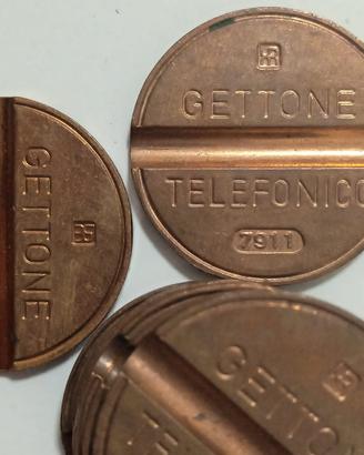 Lotto 7911 ESM  Gettoni Telefonici