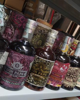 Collezione Rum Don Papa Lim.Ed.- 8 Bottiglie