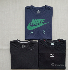 Lotto 3 T-shirt uomo M/L Nike d Puma
