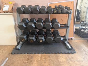 SET MANUBRI PROFESSIONALI DA PALESTRA