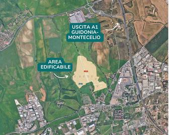 Area edificabile a Guidonia Montecelio (Roma)
