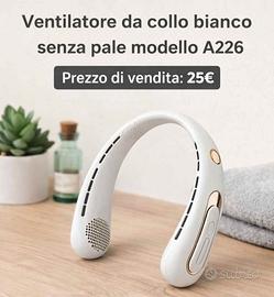 Ventilatore da collo 