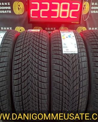 4 GOMME NUOVE 205 55 17 GOODYEAR INVERNALI