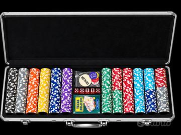 Set fiches Del Negro 600 pezzi