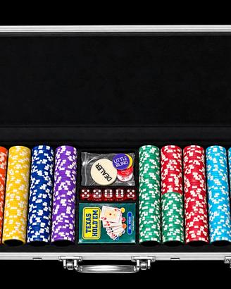 Set fiches Del Negro 600 pezzi