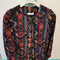 Cappotto donna multicolor