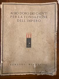 Albo d’oro dei caduti per la fondazione dell’imper