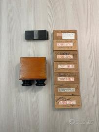 Stereoscopio Jules Richard +125 lastre Vetro