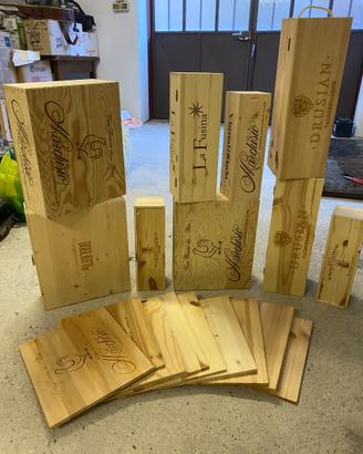 Casse legno vino