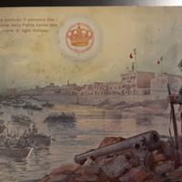 Cartolina in memoria dei caduti per la Patria