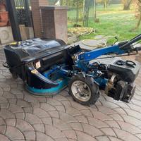 Motocoltivatore BCS + Raserba con cesto e Trincia