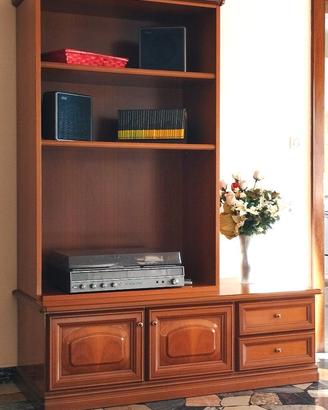 Mobile salotto porta TV stereo libreria soggiorno 