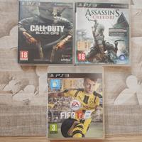 3 giochi per PS3 originali