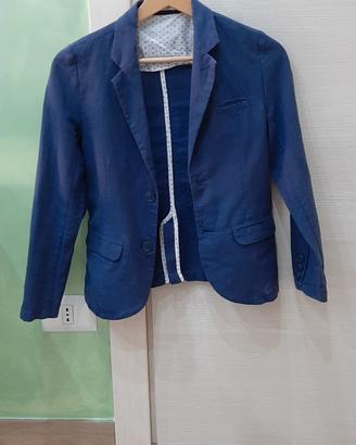 completo blu ragazzo 8/9 anni