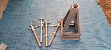 Cavalletti stabilizzatori, per roulotte camper