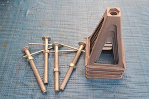 Cavalletti stabilizzatori, per roulotte camper