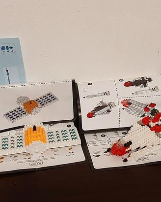 Lotto Costruzioni Spazio Mattoncini tipo Lego
