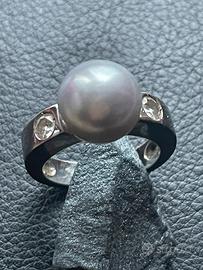 Anello con perla