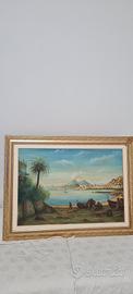 quadro olio su tela