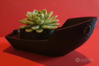 Portavaso decorativo barchetta 